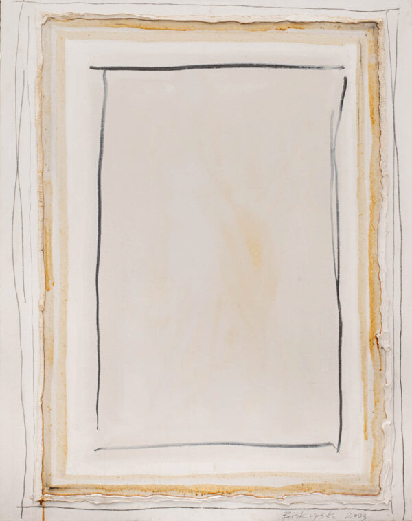 Obraz abstrakcyjny, biały z rysunkiem prostokątów