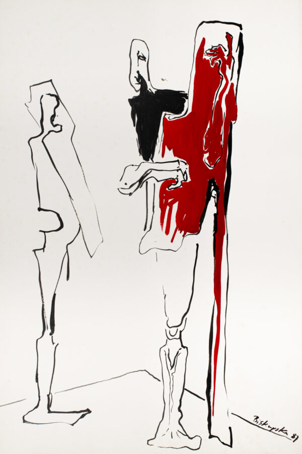 Szkice figur w różnych pozycjach