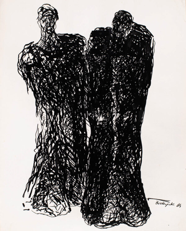 Projekty figur do serii Współistnienie