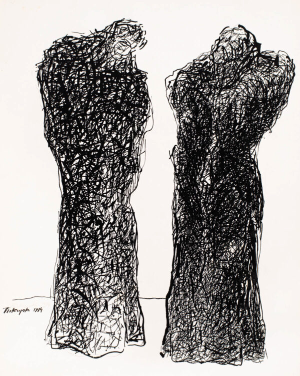 Projekty figur do serii Współistnienie