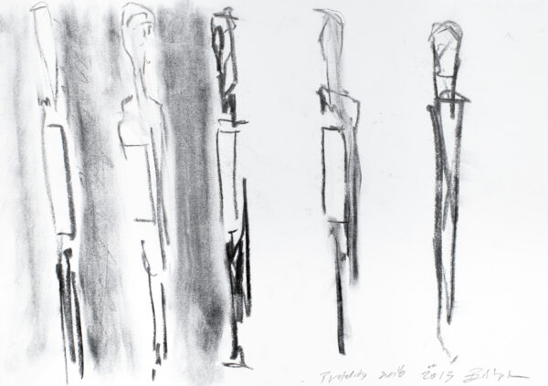 Schematyczny rysunek pięciu figur