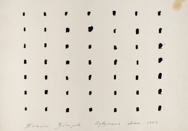 Olejne, czarne prostokątny w równomiernym układzie