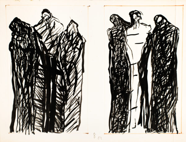 Studium figuratywne do cyklu Formy