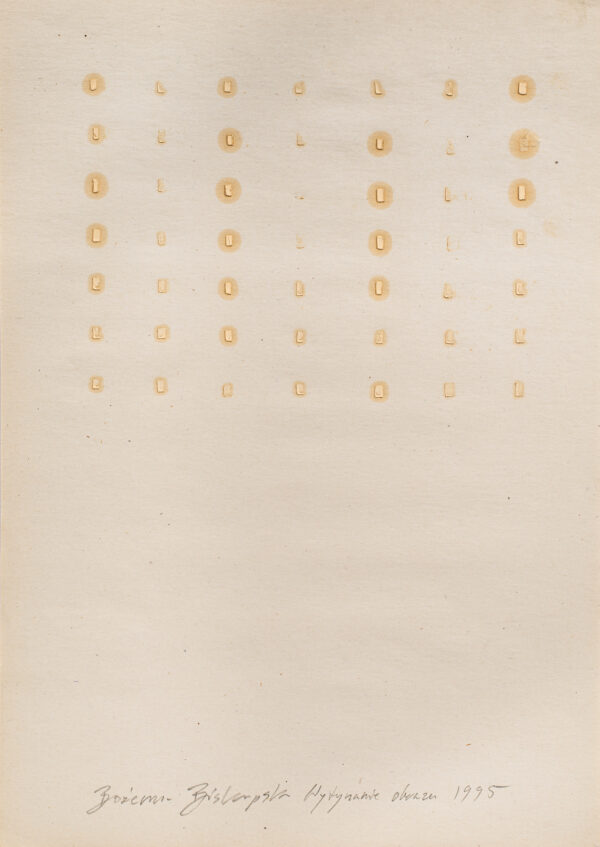 Wyciski w oleju w układzie 7 x 7